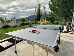 Stolní tenis v ubytování Villa Volcanik nebo okolí