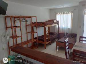 Postel nebo postele na pokoji v ubytování Departamento Mar de Ajo