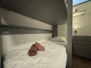 Postel nebo postele na pokoji v ubytování HB 3031 - Tignes Val Claret Hameau du Borsat