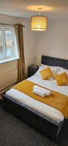 Ένα ή περισσότερα κρεβάτια σε δωμάτιο στο Lala lounge Stays