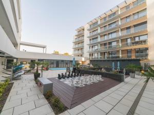 Budova, kde se apartmán nachází