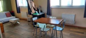 Χώρος καθιστικού στο appartement vue mer GOELAND