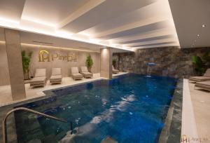 Bazén v ubytování PineHill Hotel, Restaurant , Pool & Spa - RAZEM nebo v jeho okolí