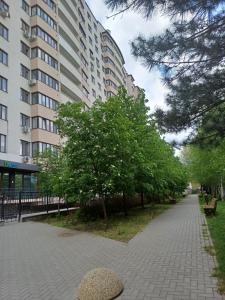 Bygningen som lejligheden ligger i