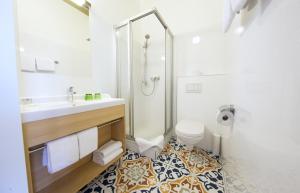 Koupelna v ubytování Drei Kronen Hotel Wien City