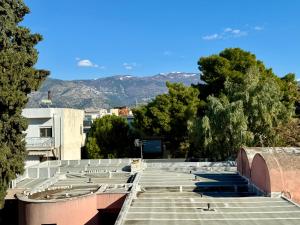 Nespecifikovaný výhled na hory nebo výhled na hory při pohledu z apartmánu