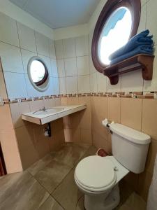 Koupelna v ubytování Hostal Neptuno - Poseidon
