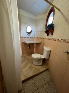 Koupelna v ubytování Hostal Neptuno - Poseidon