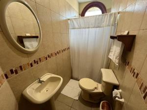 Koupelna v ubytování Hostal Neptuno - Poseidon
