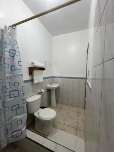 Koupelna v ubytování Hostal Neptuno - Poseidon