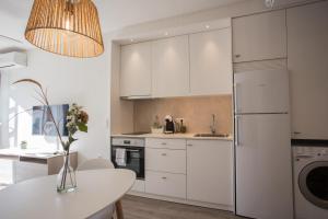 Η κουζίνα ή μικρή κουζίνα στο Estudio San Juan +3 φωτογραφίες