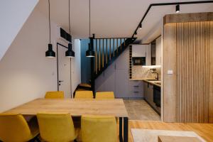 Kuchyň nebo kuchyňský kout v ubytování Nevis Apartment