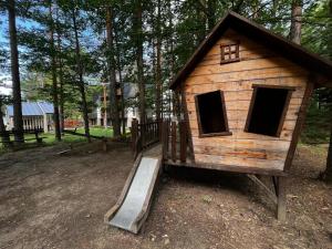 Zahrada ubytování Nevis Apartment