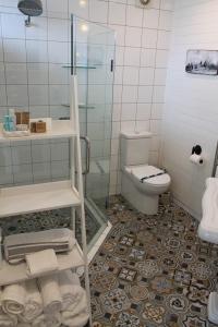Koupelna v ubytování Kohimarama lodge
