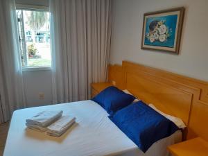 Postel nebo postele na pokoji v ubytování Casa c piscina, churrasq e Wi-Fi, lazer completo