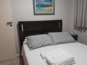 Postel nebo postele na pokoji v ubytování Casa c piscina, churrasq e Wi-Fi, lazer completo