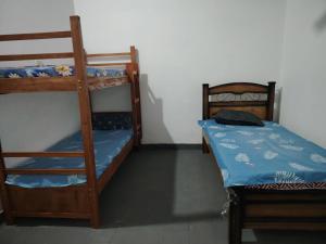 Voodi või voodid majutusasutuse Quinta Manel toas
