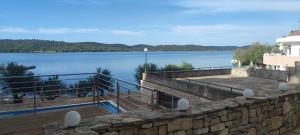a view of a large body of water at Mobile home Pirovac in Pirovac