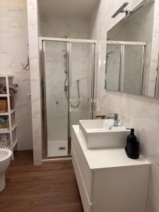 Koupelna v ubytování Casa Tyffany