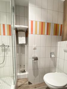 Vannituba majutusasutuses Boutiquehotel Thessoni Classic & Self service Residence Home Zürich