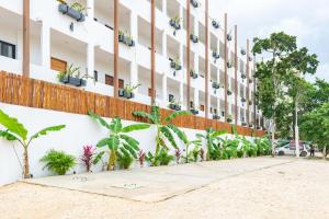 Το κτήριο όπου στεγάζεται  το διαμέρισμα