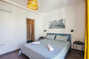 Postel nebo postele na pokoji v ubytování Elegant 2BR Apartment close to Beach and Paceville