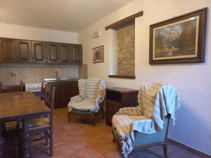 Kuchyňa alebo kuchynka v ubytovaní Agriturismo La Bulletta