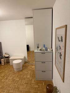 Koupelna v ubytování Studio confortable