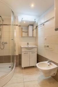 Kúpeľňa v ubytovaní Apartment Mici 1