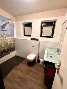 Koupelna v ubytování Ferienhaus Sophie - ideal für Familie & Monteure