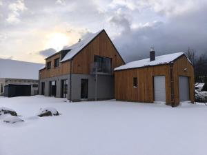 Horský apartmán Stříbrnice v zime