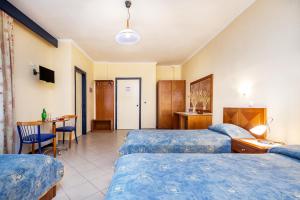 TV a/nebo společenská místnost v ubytování Atrium Hotel