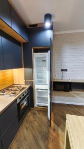 Kuchyň nebo kuchyňský kout v ubytování Avram Iancu Centru Stay