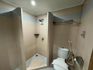 Koupelna v ubytování Hotel Deleeton