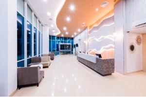 Posezení v ubytování Whiz Prime Hotel Balikpapan