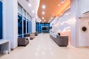 Posezení v ubytování Whiz Prime Hotel Balikpapan