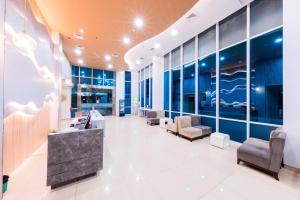 Posezení v ubytování Whiz Prime Hotel Balikpapan