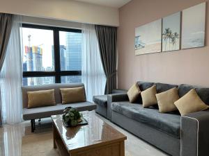 Area tempat duduk di AGILE Bukit Bintang By Irent365