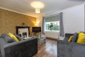 Posezení v ubytování Taylor House, Durham