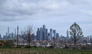 Nespecifikovaný výhled na destinaci Jersey City nebo výhled na město při pohledu z ubytování v soukromí