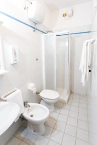 Kylpyhuone majoituspaikassa Hotel Krizman