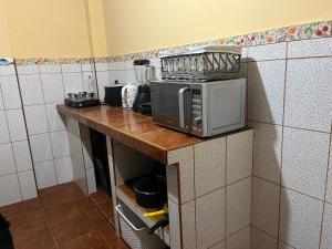 Kuchyň nebo kuchyňský kout v ubytování Allyashana chichu