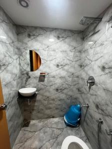 Koupelna v ubytování Hotel phoniex
