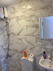 Koupelna v ubytování HOTEL YEDİkapı