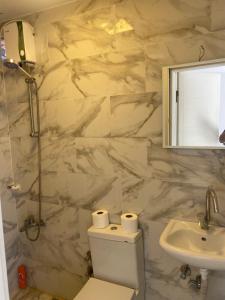 Koupelna v ubytování HOTEL YEDİkapı