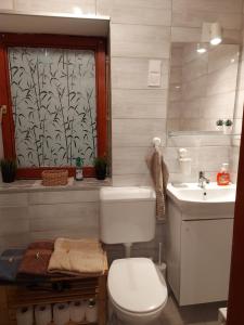 Kúpeľňa v ubytovaní Attila-Apartman Budaörs