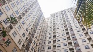 Το κτήριο όπου στεγάζεται  το διαμέρισμα