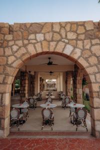 Restaurace v ubytování Seti Abu Simbel Lake Resort