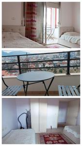 Postel nebo postele na pokoji v ubytování Tirana terminal apartament