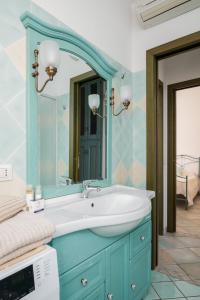 Koupelna v ubytování Villetta Bouganville